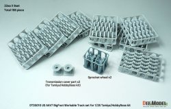 画像2: DEF.MODEL[DT35010]1/35 現用 アメリカ AAVP7水陸両用車用ビッグフット連結可動履帯(タミヤ/ホビーボス製AAVP7用）