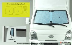 画像11: DEF.MODEL[DW24003]1/24 現用 韓国 ヒュンダイ ポーターII小型トラック用スチールホイールセット(アカデミー用)