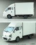画像9: DEF.MODEL[DW24003]1/24 現用 韓国 ヒュンダイ ポーターII小型トラック用スチールホイールセット(アカデミー用)