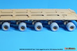 画像8: DEF.MODEL[DW35168]1/35 現用 アメリカ M1000 HETセミトレーラー用自重変形タイヤセット(ホビーボス85502用)