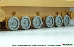 画像7: DEF.MODEL[DW35171]1/35 現用 アメリカ M2/M3ブラッドレー歩兵戦闘車用外側転輪セット 初期タイプ(タミヤ/アカデミー用)