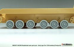 画像8: DEF.MODEL[DW35171]1/35 現用 アメリカ M2/M3ブラッドレー歩兵戦闘車用外側転輪セット 初期タイプ(タミヤ/アカデミー用)