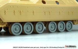 画像10: DEF.MODEL[DW35171]1/35 現用 アメリカ M2/M3ブラッドレー歩兵戦闘車用外側転輪セット 初期タイプ(タミヤ/アカデミー用)