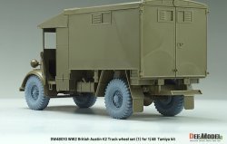 画像6: DEF.MODEL[DW48010]1/48 WWII イギリス オースチンK2トラック用タイヤセット(1) ダンロップタイプ(タミヤ用)