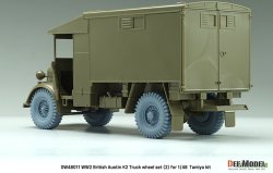 画像6: DEF.MODEL[DW48011]1/48 WWII イギリス オースチンK2トラック用タイヤセット(2) インディアタイプ(タミヤ用)