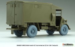 画像9: DEF.MODEL[DW48011]1/48 WWII イギリス オースチンK2トラック用タイヤセット(2) インディアタイプ(タミヤ用)