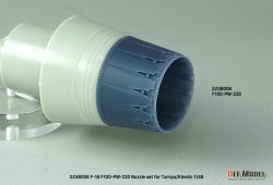 画像5: DEF.MODEL[DZ48006]1/48 現用 アメリカ空軍 F-16ファイティングファルコン用F100-PW-220ノズルセット(タミヤ/キネティック用)