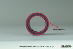 画像9: DEF.MODEL[DZ48006]1/48 現用 アメリカ空軍 F-16ファイティングファルコン用F100-PW-220ノズルセット(タミヤ/キネティック用)