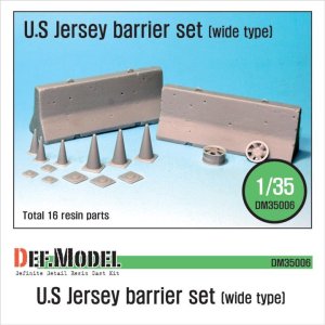 画像1: DEF.MODEL[DM35006]U.S. バリヤーセット ワイドタイプ (1)