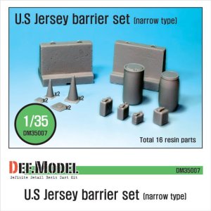 画像1: DEF.MODEL[DM35007]U.S. バリヤーセット ナロータイプ (1)
