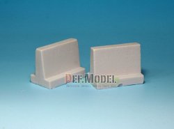 画像3: DEF.MODEL[DM35007]U.S. バリヤーセット ナロータイプ