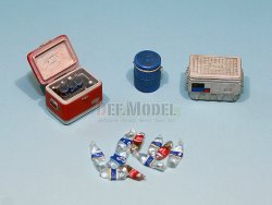 画像3: DEF.MODEL[DM35013]現用 クーラー&ペットボトルセット