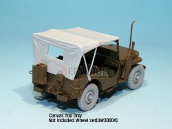 画像3: DEF.MODEL[DM35014]ウィリス ジープ MB キャンバストップ（タミヤ用）