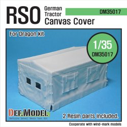 画像1: DEF.MODEL[DM35017]RSO トラクター用キャンバスカバー（ドラゴン用）