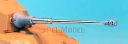 画像2: DEF.MODEL[DM35021]キングタイガー 砲身&マントレット（アカデミー用）