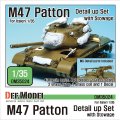 DEF.MODEL[DM35024]M47パットン　ディティールセット（イタレリ用）