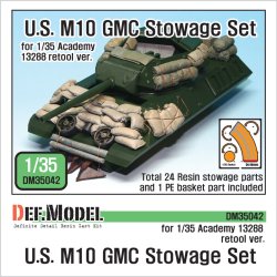 画像1: DEF.MODEL[DM35042]アメリカ M10 駆逐戦車 積荷セット（アカデミー用）