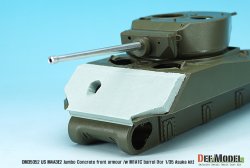 画像4: DEF.MODEL[DM35052]1/35 WWII米 M4A3E2 ジャンボ コンクリートアーマー M1A1C金属砲身付き(アスカ用)