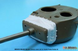 画像2: DEF.MODEL[DM35053]1/35 WWII米 M4シャーマン 76mm砲塔用キャンバスカバーセット(アスカ用)