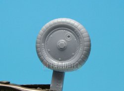 画像3: DEF.MODEL[DS32003]1/32 メッサーシュミット Bf109G-6 自重変形タイヤ 1（レベルキット用1/32）