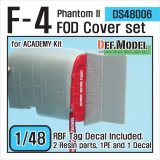 DEF.MODEL[DS48006]1/48 F-4B/C/D ファントムII　FOD　カバーセット（アカデミー用1/48）