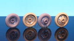 画像3: DEF.MODEL[DW30016]シュタイヤー 1500A 自重変形タイヤ（タミヤ用）