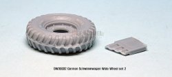 画像3: DEF.MODEL[DW30032]WW2 独 シュビムワーゲン ワイドホイールセット 2（タミヤ/AFVクラブ用）