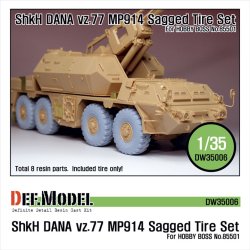 画像1: DEF.MODEL[DW35006]ShkH ダナ vz.77 MP914 自重変形タイヤ（ホビーボス用）
