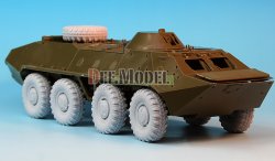 画像2: DEF.MODEL[DW35013]BTR-70 APC 自重変形タイヤ（ズベズダ用）