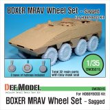 DEF.MODEL[DW35015]GTK ボクサー MRAV 自重変形タイヤ（ホビーボス用）