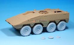 画像3: DEF.MODEL[DW35015]GTK ボクサー MRAV 自重変形タイヤ（ホビーボス用）