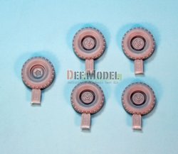 画像2: DEF.MODEL[DW35022]U.S. RSOV ディフェンダー 自重変形タイヤ（ホビーボス用）