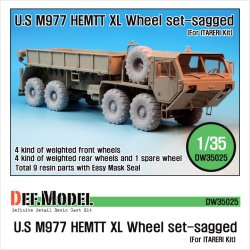画像1: DEF.MODEL[DW35025]M977 HEMETT XL 自重変形タイヤ（イタレリ用）
