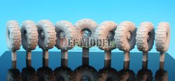 画像2: DEF.MODEL[DW35025]M977 HEMETT XL 自重変形タイヤ（イタレリ用）