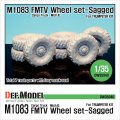 DEF.MODEL[DW35040]M1083 FMTV カーゴトラック Mich.XL 自重変形タイヤ（トランぺッター用）
