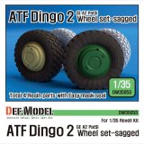DEF.MODEL[DW35053]ドイツ ATF ディンゴ2 自重変形タイヤ（レベルキット用）