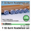 DEF.MODEL[DW35055]T-55 燃え尽きたロードホイール（1/35 T-55キット用）