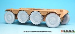 画像3: DEF.MODEL[DW35065]フランス パナールEBR ホイールセット（ホビーボス用）