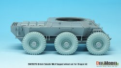 画像3: DEF.MODEL[DW35079]イギリス サラディン MK.II 自重変形タイヤ（ドラゴン用）