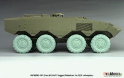 画像11: DEF.MODEL[DW35185]1/35 現用 イスラエル エイタン8x8装甲兵員輸送車 自重変形タイヤセット(1) ミシュランXMLタイヤ(ホビーボス用)