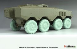 画像13: DEF.MODEL[DW35185]1/35 現用 イスラエル エイタン8x8装甲兵員輸送車 自重変形タイヤセット(1) ミシュランXMLタイヤ(ホビーボス用)