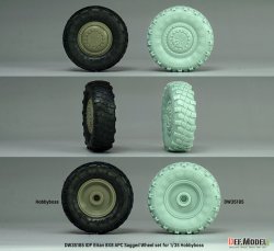 画像7: DEF.MODEL[DW35185]1/35 現用 イスラエル エイタン8x8装甲兵員輸送車 自重変形タイヤセット(1) ミシュランXMLタイヤ(ホビーボス用)