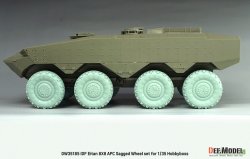 画像8: DEF.MODEL[DW35185]1/35 現用 イスラエル エイタン8x8装甲兵員輸送車 自重変形タイヤセット(1) ミシュランXMLタイヤ(ホビーボス用)
