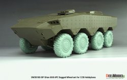 画像9: DEF.MODEL[DW35185]1/35 現用 イスラエル エイタン8x8装甲兵員輸送車 自重変形タイヤセット(1) ミシュランXMLタイヤ(ホビーボス用)