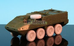 画像3: DEF.MODEL[DW72003]1/72 M1126 ストライカー ICV 自重変形タイヤ（アカデミー用1/72）