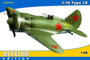 画像1: エデュアルド [EDU8465]1/48ポリカルポフI-16 Type18ウィーク (1)