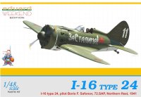 エデュアルド [EDU8468]1/48ポリカルポフI-16タイプ24ウィークエ