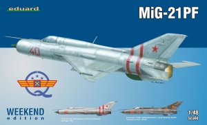 画像1: エデュアルド [EDU84127]1/48 MiG-21PF (1)