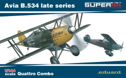 画像1: エデュアルド [EDU4452]1/144アビアB534後期4機セット
