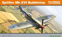エデュアルド [EDU70126]1/72スピットファイアMk.XVI「バブルトップ」プロフィ